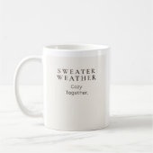 Mug Temps du Pull Cozy Ensemble (Gauche)
