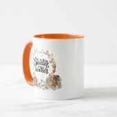 Mug Temps du Pull | Illustrations aquarelles rustiques (Devant gauche)