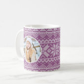 Mug Temps du Pull | Photo de vacances (Devant gauche)