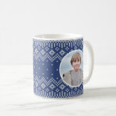 Mug Temps du pull | Photo des Fêtes (Devant droit)