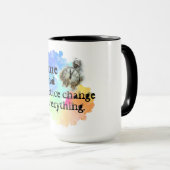 Mug Temps et pratique, motivation (Devant droit)