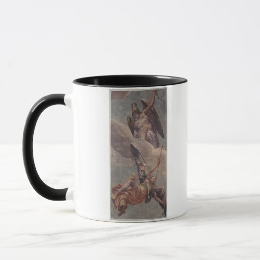 Mug Temps et renommée, de la sacristie (fresque) (Gauche)