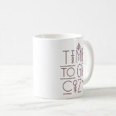 Mug Temps moderne pour obtenir un design confortable (Devant droit)