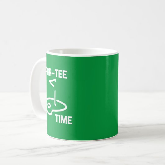 Mug Temps partiel blanc (Devant gauche)
