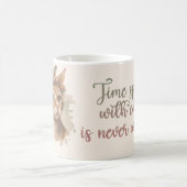 Mug Temps passé avec chats mignon Chat Aquarelle Desig (Centre)