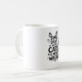 Mug Temps Passé Avec Des Chats (Devant gauche)
