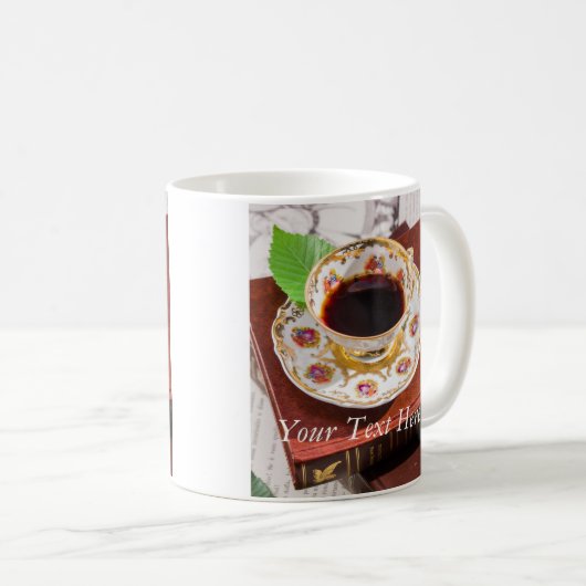 Mug Temps pour la conception de thé (Devant droit)