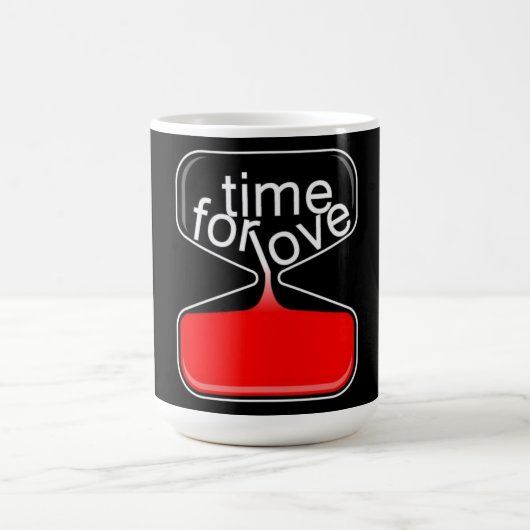 Mug Temps pour l'amour Café pour toujours (Centre)