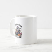 Mug Temps Rétro Pour Remuer Le Pot Drôle De Sorcière D (Devant gauche)