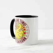 Mug Temps se penchant (Devant gauche)