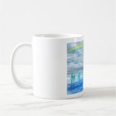 Mug Temps turquoise (Gauche)