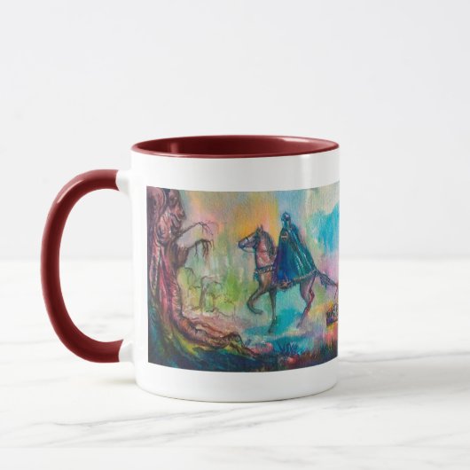 Mug TEMPTATION Chevalier foncé et le trésor du diable, (Gauche)
