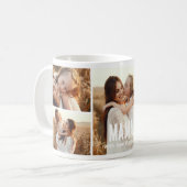 Mug Tendance 5 Collage Photo Maman (Devant gauche)