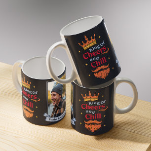 Mug Tendance Colorée Funny King Citation Typographie P