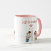 Mug Tendance Moderne Maman Meilleure Maman Garder en S (Devant droit)