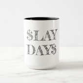 Mug tendance, Puissant dicton, populaire, positif (Centre)