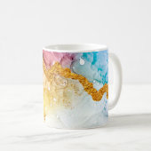 Mug Tendances dans les couleurs pastel. Une créativité (Devant droit)