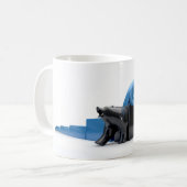 Mug Tendances économiques des ours et des taureaux Con (Devant gauche)