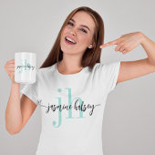 Mug Tendances simples Nom et initiales