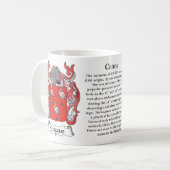Mug Tendez le cou, l'origine, la signification et la (Devant gauche)