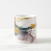 Mug tendresse pastel : tourbillons dorés art. (Centre)