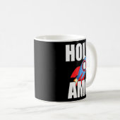 Mug Tenez Amc Stock Apes À La Lune Courte Squeeze (Devant droit)