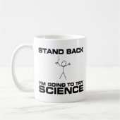 Mug Tenez-moi retourne pour essayer la Science (Gauche)