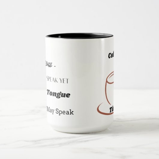 Mug Tenez votre langue (Centre)