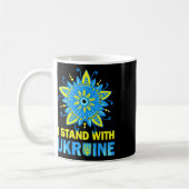 Mug Tenez-vous avec le drapeau ukrainien anti-Poutine (Gauche)