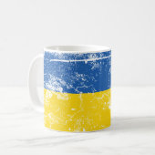 Mug Tenez-vous avec l'Ukraine, envahie par la Russie 2 (Devant gauche)