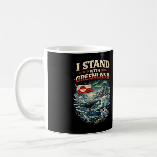 Mug Tenir bon avec le Groenland (Gauche)