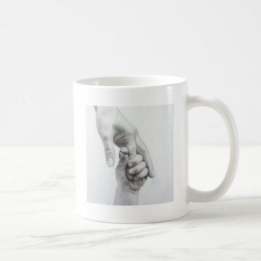 Mug Tenir les mains (Droite)