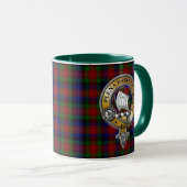 Mug Tennant Tartan & Badge (Devant droit)