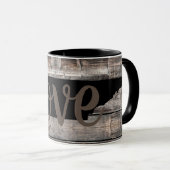 Mug TENNESSE rustique AMOUR en écriture (Devant droit)