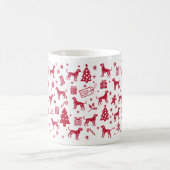 Mug Tennessee Brindle Design de Noël (Centre)