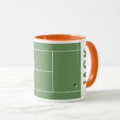 Mug Tennis créatif (Devant droit)