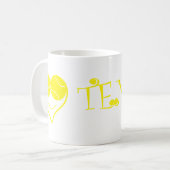 Mug Tennis d'amour (Devant gauche)