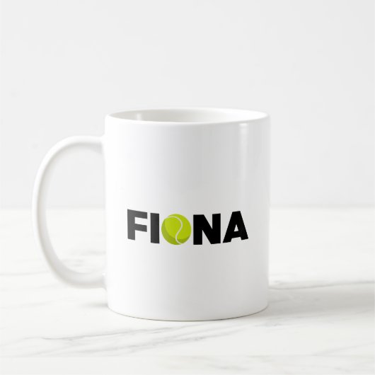 Mug Tennis de Fiona (Gauche)