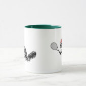 Mug Tennis de Noël (Centre)