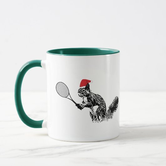 Mug Tennis de Noël (Gauche)