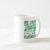 Mug Tennis de retraite (Devant droit)