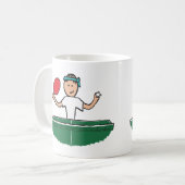 Mug Tennis de table (Devant gauche)
