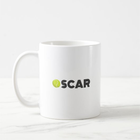 Mug Tennis d'Oscar (Gauche)