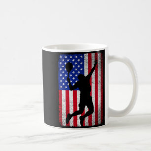 Mug Tennis drapeau américain Usa pour hommes femmes