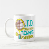 Mug Tennis drôle (Gauche)
