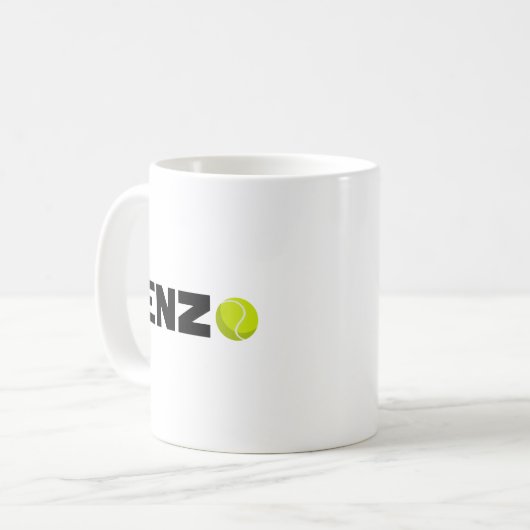 Mug Tennis Enzo (Devant gauche)