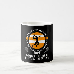 Mug Tennis - J'Aime Gagner J'Aime Jouer