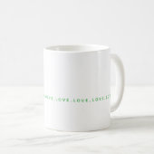 Mug Tennis Love (Devant droit)
