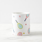 Mug Tennis Monogramme Sports Personnalisés (Centre)