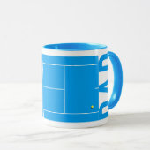 Mug Tennis Papa (Devant droit)